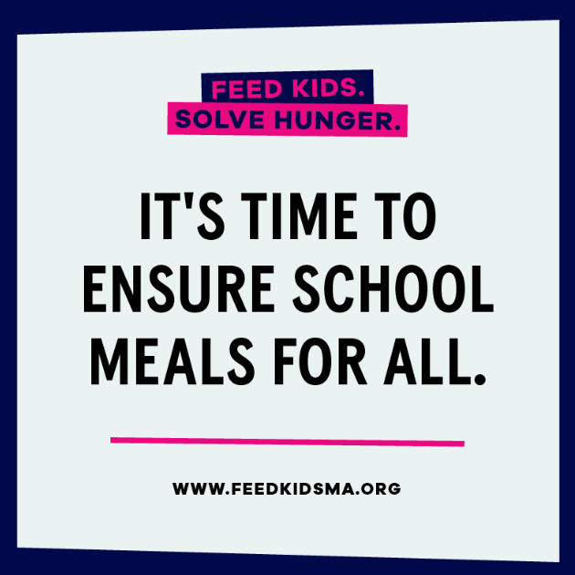 it's time to ensure school meals for all graphic